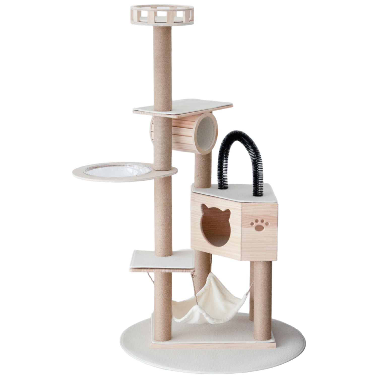 가르르 고양이 원목 캣폴 우주선 캣타워 127,800원