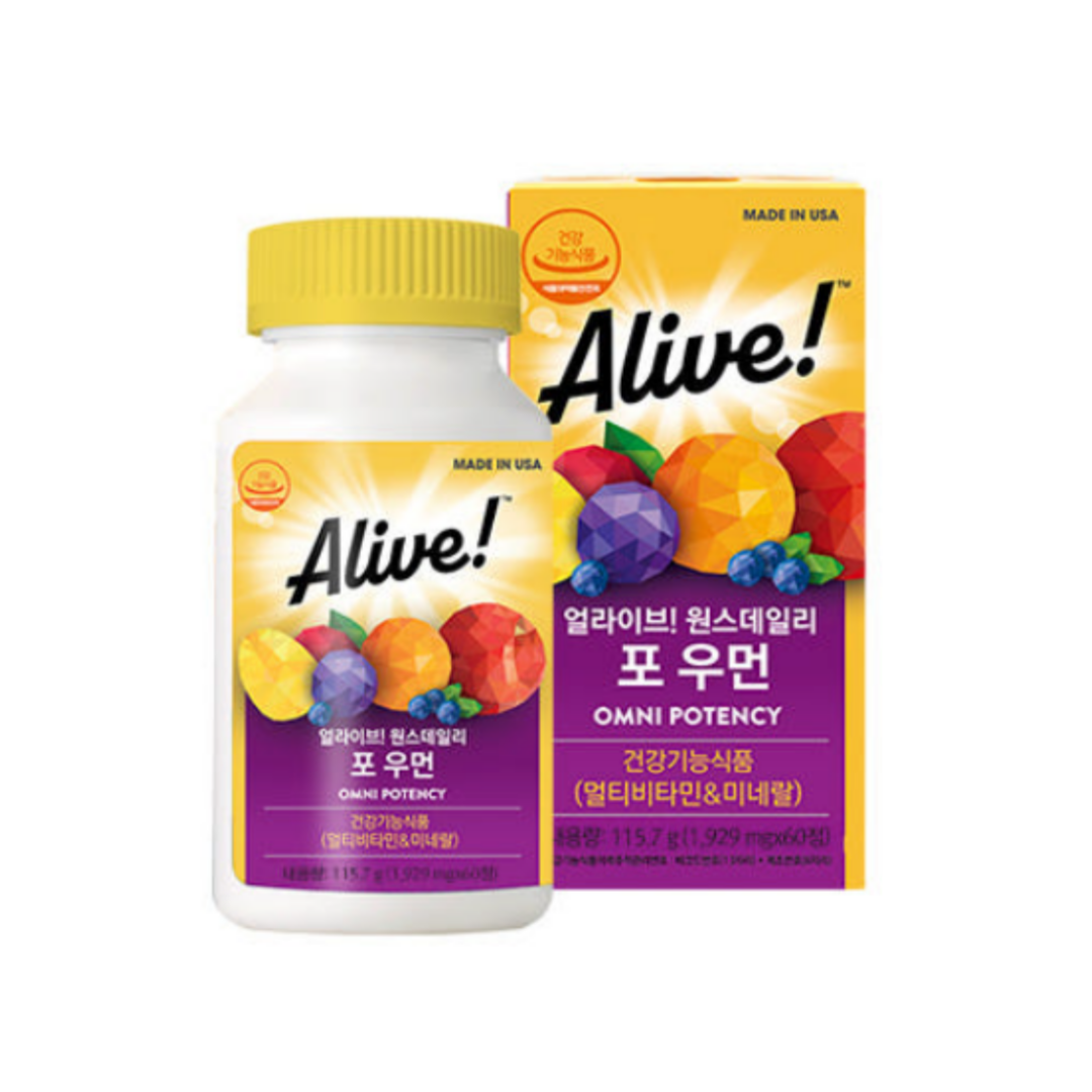 여성 맞춤 종합비타민 22종 비타민 미네랄 에너지 생성 고함량 비타민B군 60정, 3개 116,500원