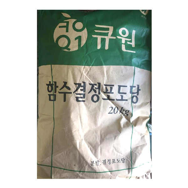 (무)큐원함수결정포도당 20kgX1개 63,200원