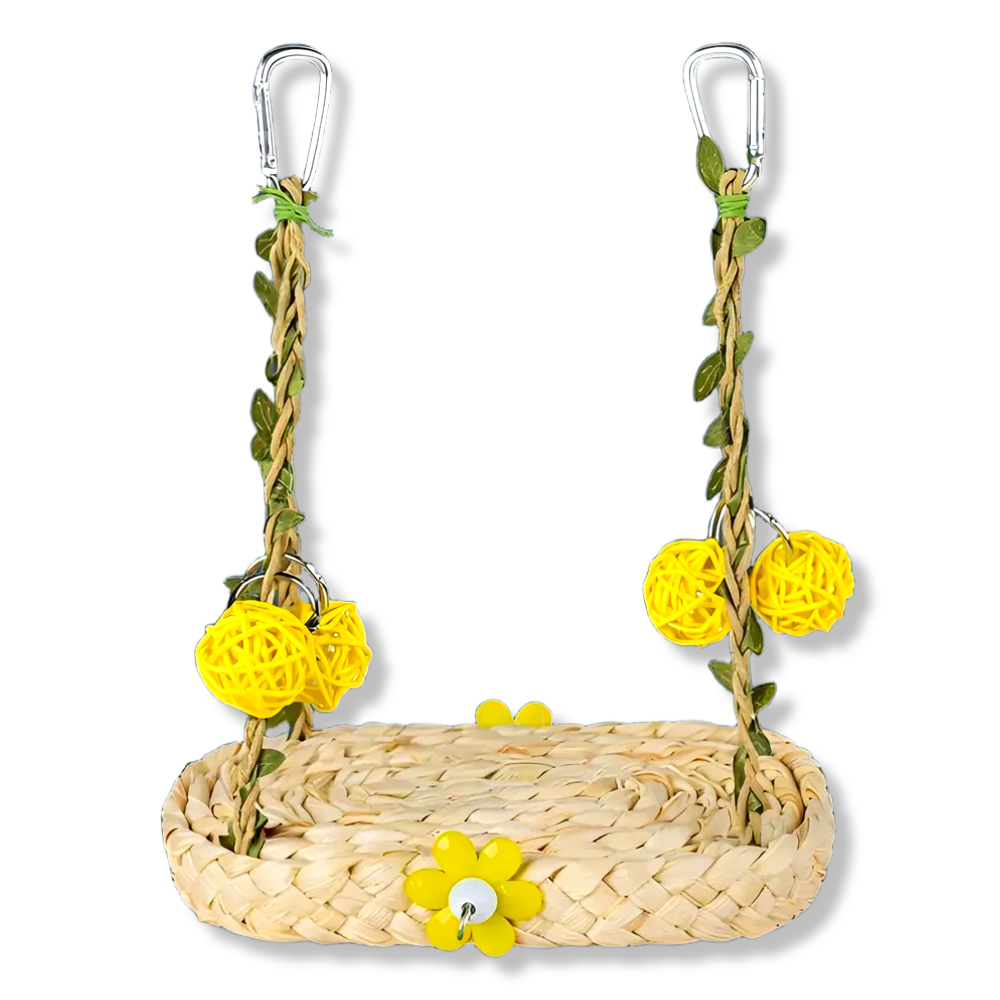 LETOJ 내추럴 해먹 그네, 1개, 내추럴 옐로우 14,600원