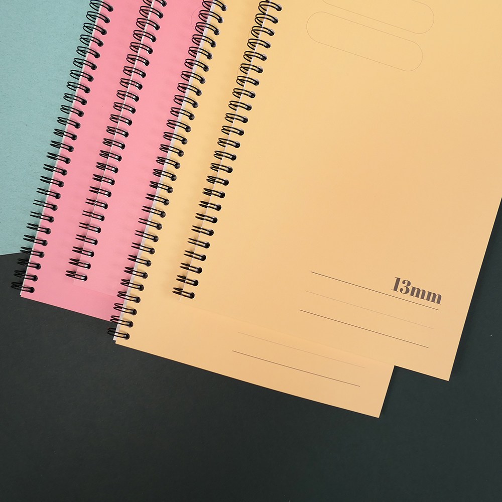 건망증GMZ 스프링 라인노트 13mm 4권세트 (핑크2권 +엘로우2권) 14,400원