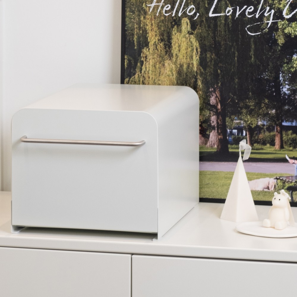 CK리빙 철제 슬라이드 수납장 영양제 약통수납함, 1개, 화이트 39,800원