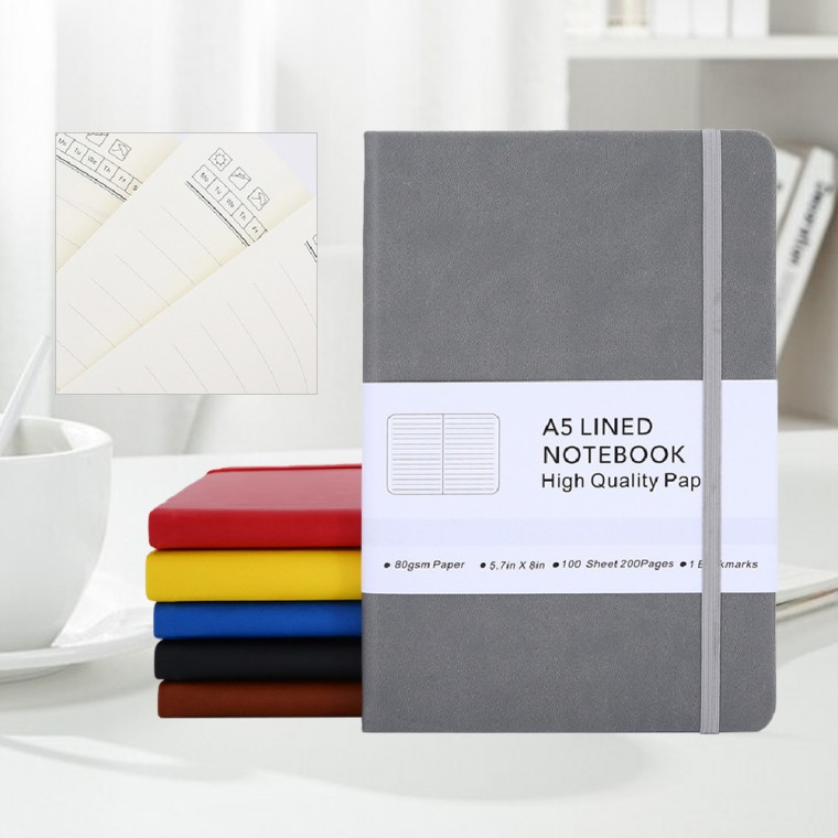 A5 가죽 라인노트 2026년 다이어리 일기장 불렛저널 만년 필사노트 줄노트 4,480원