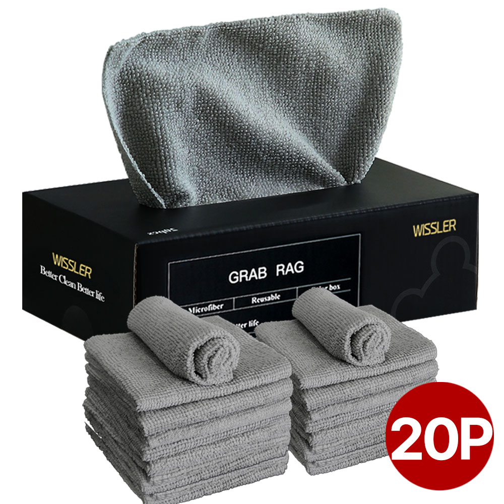 위슬러 2세대 차량 뽑아쓰는 다용도 청소 극세사 세차 타월, 1개, WSL1016_그레이 22,980원