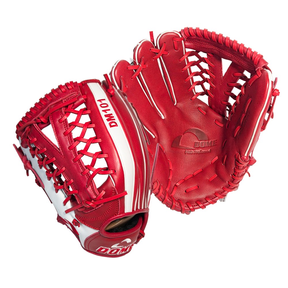 DOME 돔 글러브 외야수 좌투용 DM101 (RD/WT), 1개, RD/WT 139,000원
