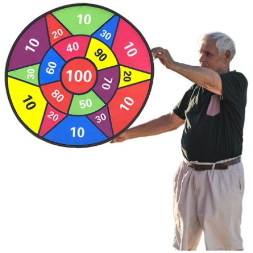 슈아미 대형 소프트 찍찍이 다트 게임 벨크로 볼 72cm KC인증, 1개 22,700원