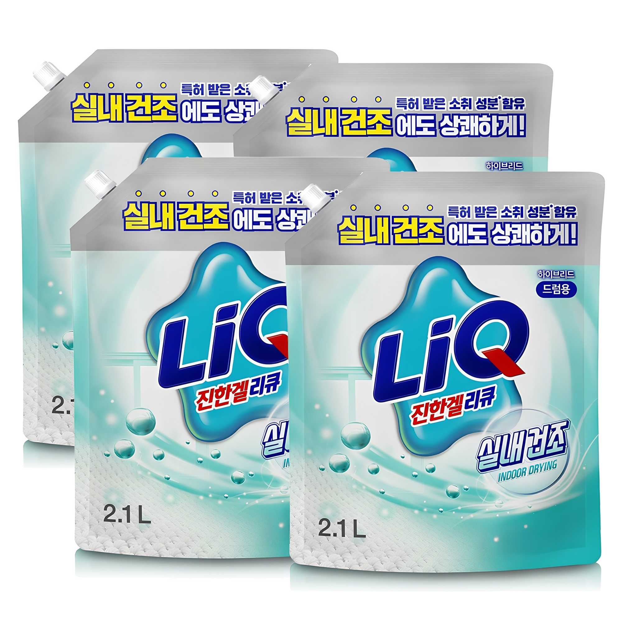 리큐 진한겔 하이브리드 실내건조 드럼용 액상세제 리필 22,500원