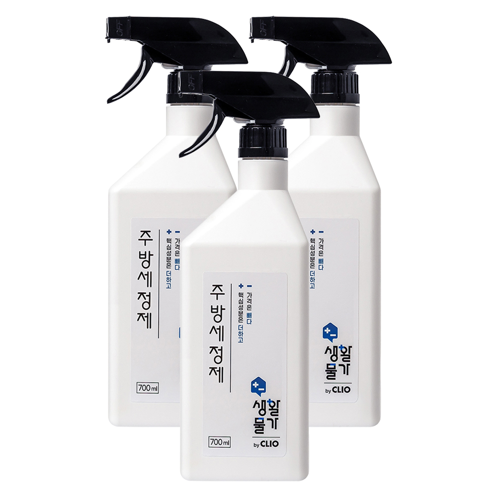 크리오 생활물가 주방 청소 세정제, 700ml, 3개 6,600원
