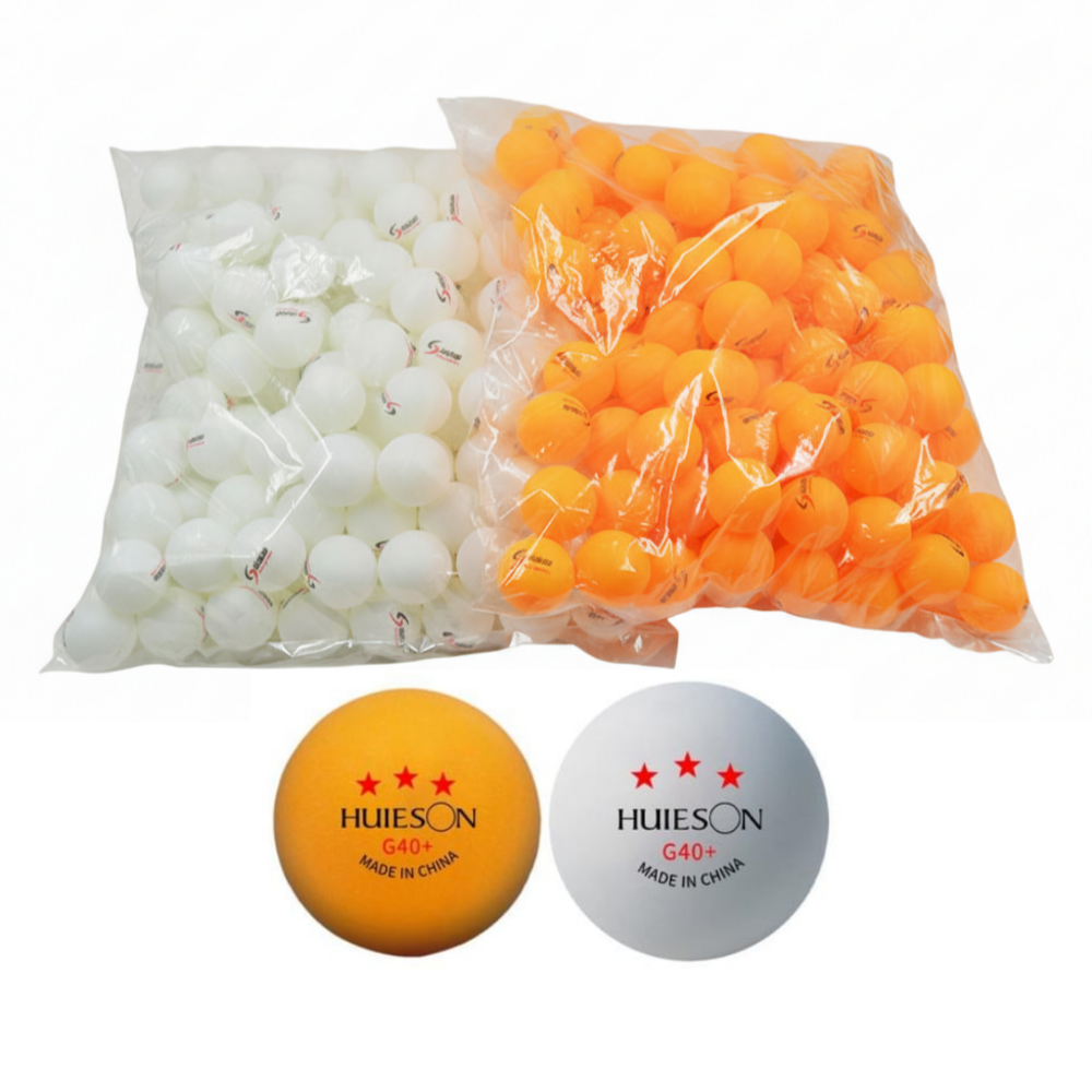 대용량 탁구공 Huison ABS 3성 연습구, 화이트, 1개, 200개입, 현재가 24,500원