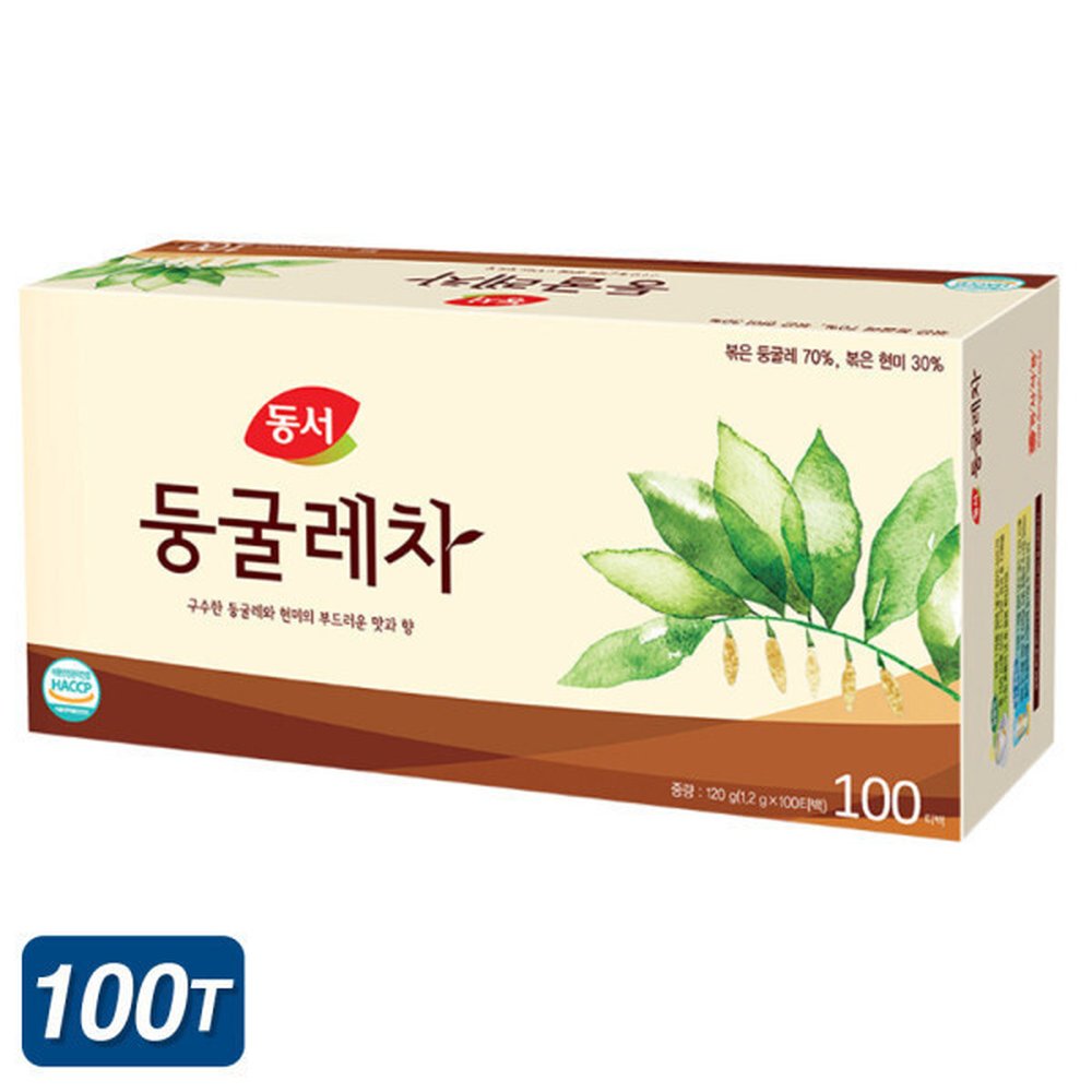 (Velnova) 둥굴레차 1.2g 100T 동서식품 티백 차 대용량 BD 20,500원