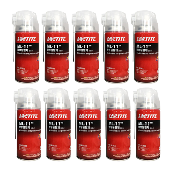 록타이트 ML-11 침투 방청 윤활제 녹방지 360ml 5EA/묶음 29,700원