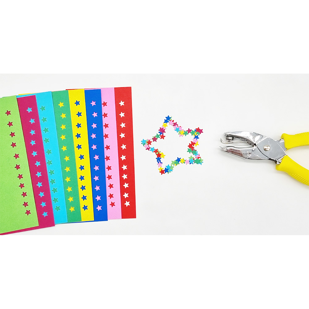 더이안 핸디 1공 모양펀치 타공 일공펀치 펀칭기, 1개, 핸디 1공 - 별 4,500원