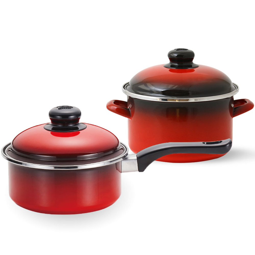 ELO 쿡포트 깊은형 양수 냄비 + 편수 냄비 세트 69,030원