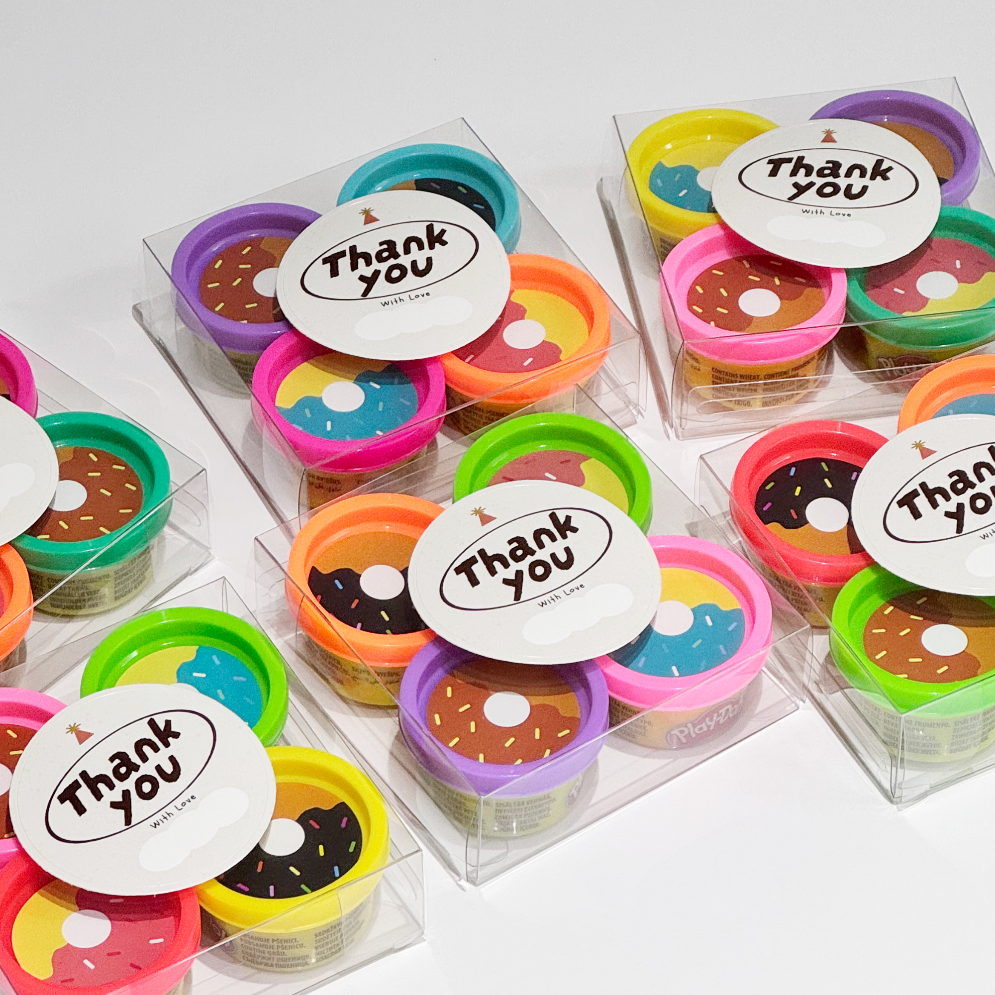 어린이집 생일 답례품 플레이도우 구디백 5개 유치원 단체선물, 1세트, 혼합색상 28,900원