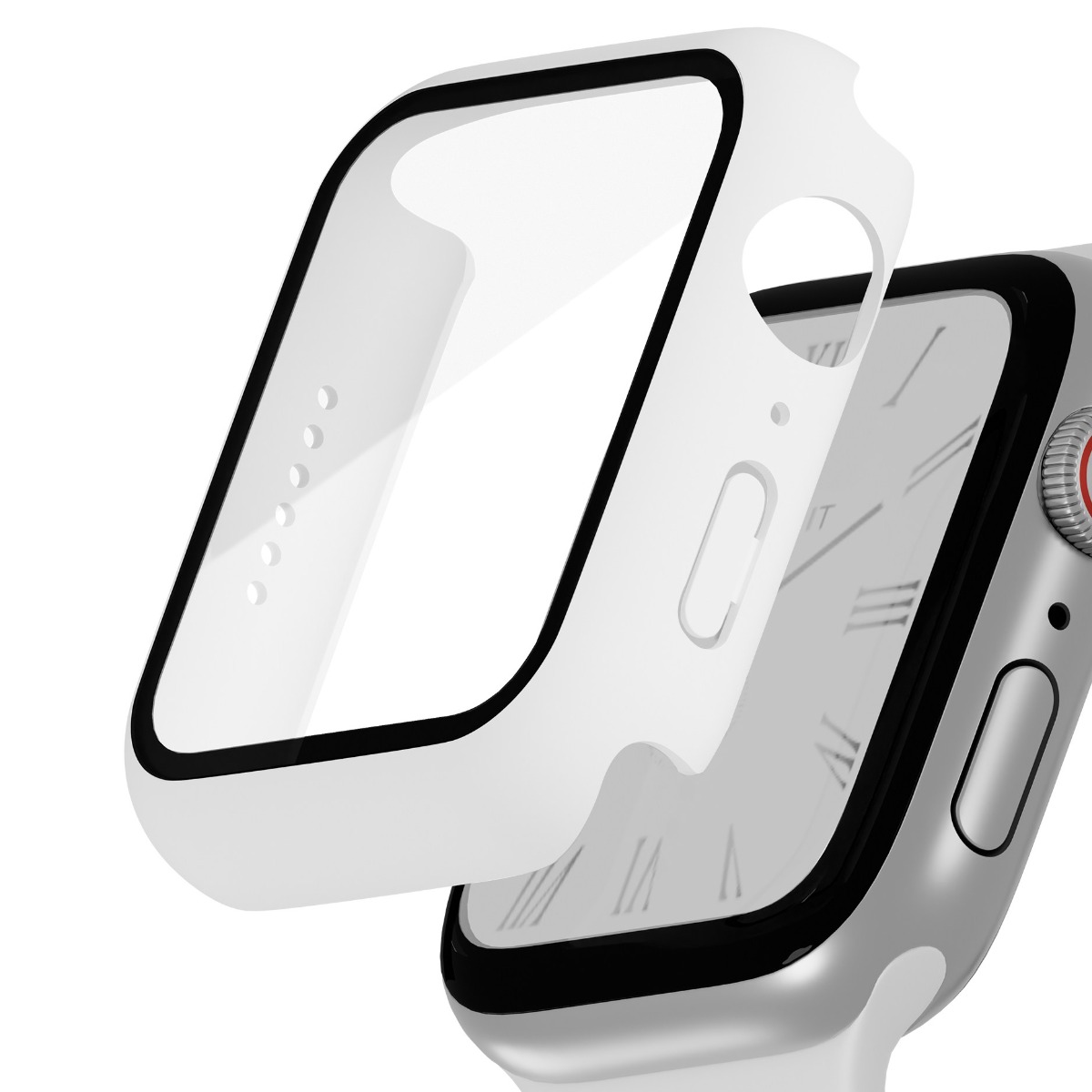 아이메이드잇 애플워치 호환 풀커버 일체형 케이스, 화이트, 1개 9,900원