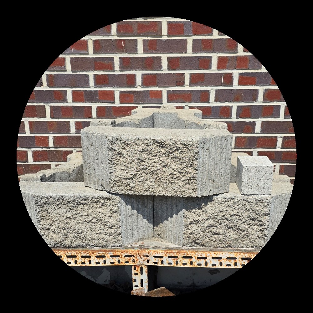 보강토(에코록 A-1)옹벽블록 500x250x400 / 56kg / 1파렛트 20장 - 보강토블럭 울타리 받침돌 받침석 조적 콘크리트 시멘트 다용도 옹벽 석축 축대, 20개 90,000원