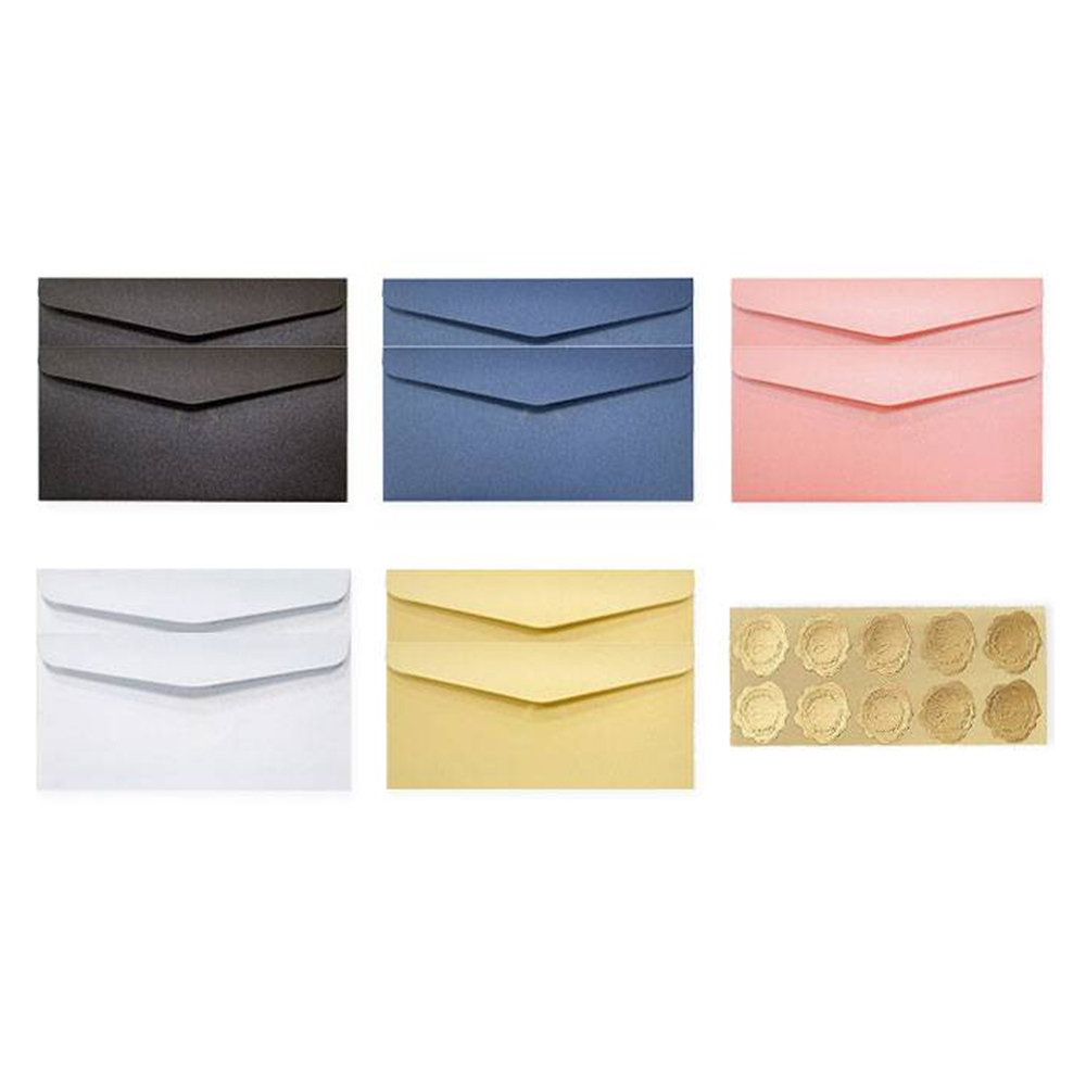 투코비 럭셔리 펄 A4 봉투 5종 x 2p + 골드 스티커 세트 5,800원