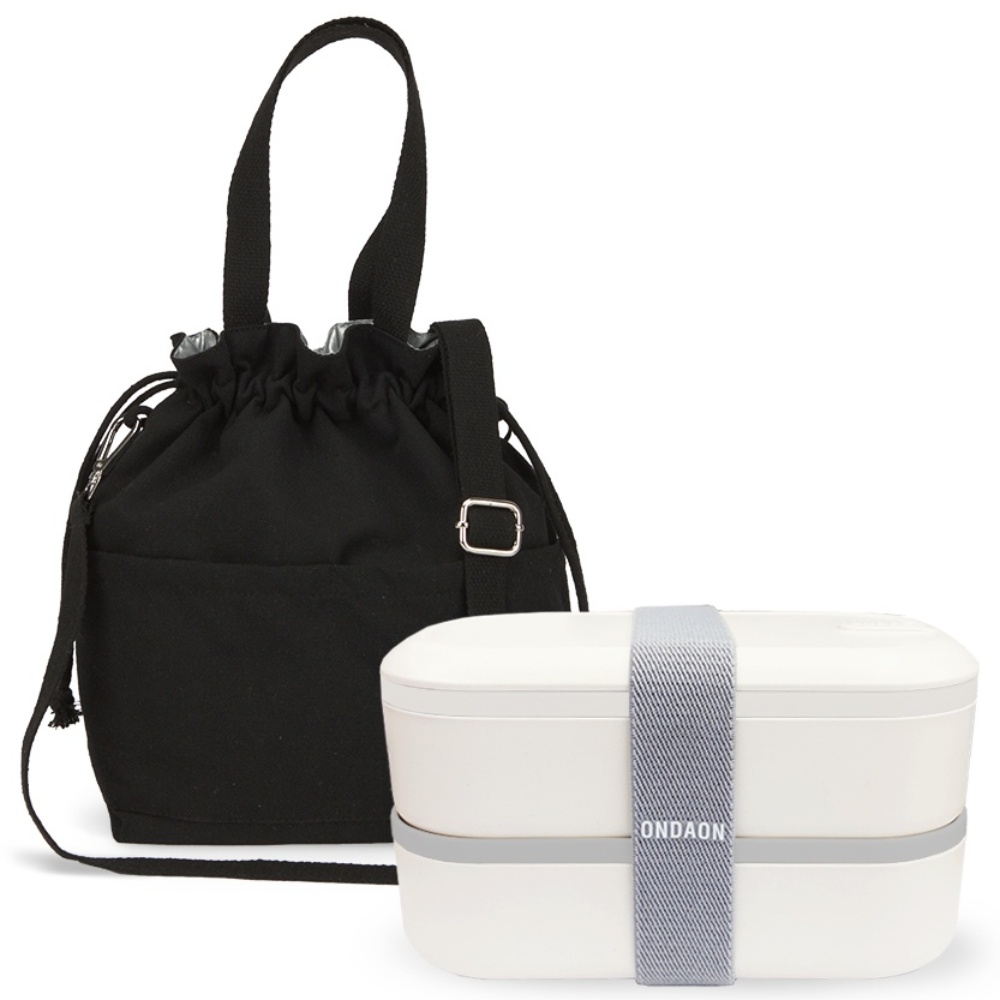 온다온 항균 도시락통 밤부 2세대 전자레인지 직장인 도시락 가방 세트 24,900원