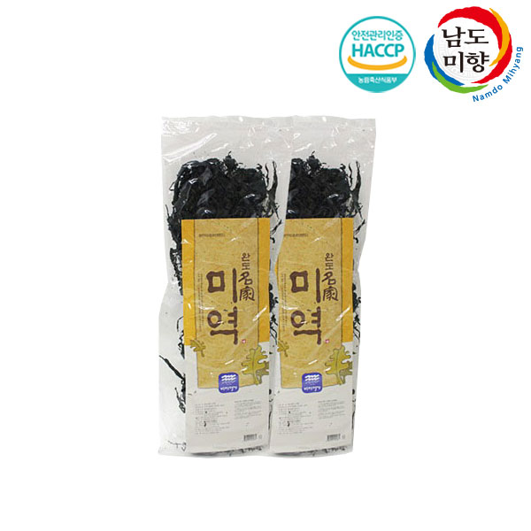 [바다명가]완도명가 건미역 300gx2봉, 600g, 1박스 12,500원