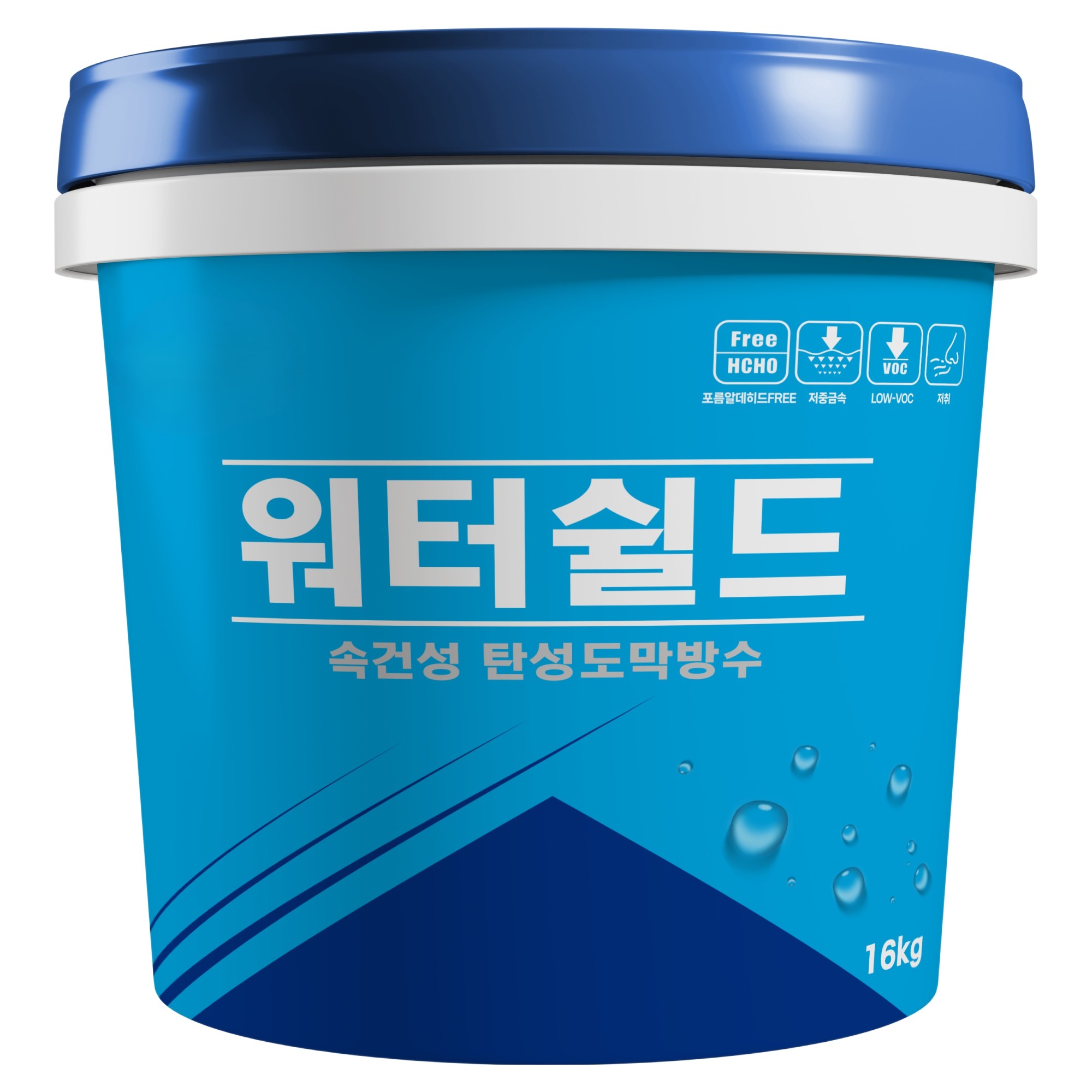 쌍곰 워터쉴드 속건성 1액형 탄성 도막방수제 16kg 70,000원