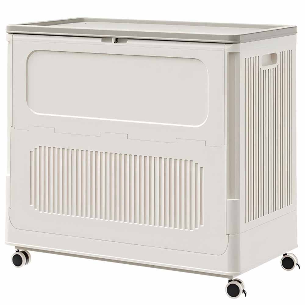 수납하마 리빙박스 대용량 접이식 정리함 멀티수납, 화이트, 1개 49,900원