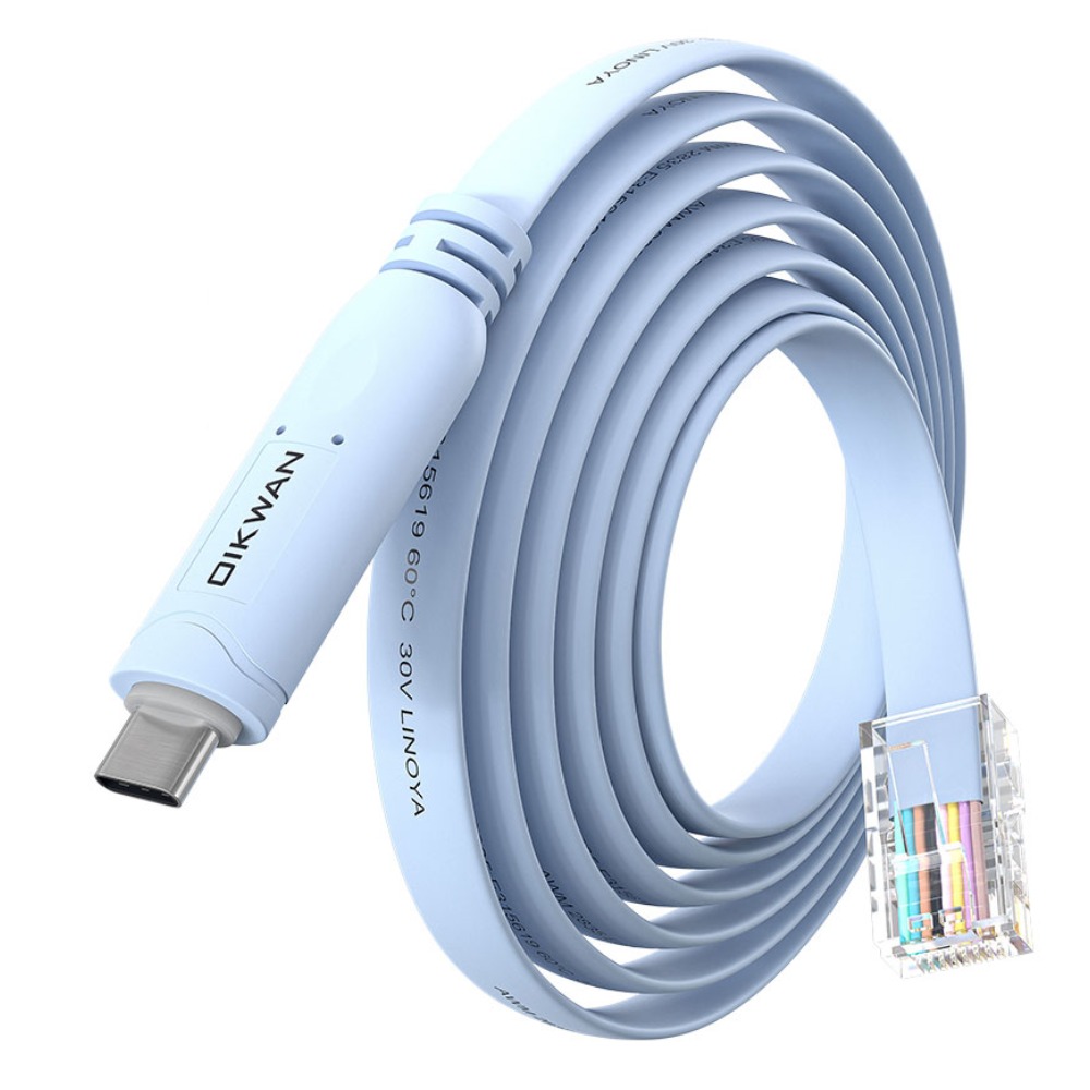 USB-C타입 TO RJ45 RS232 콘솔케이블/3M (FTDI정품 FT232RL+ZT213 칩 사용) (대량 주문제작 가능) 19,000원