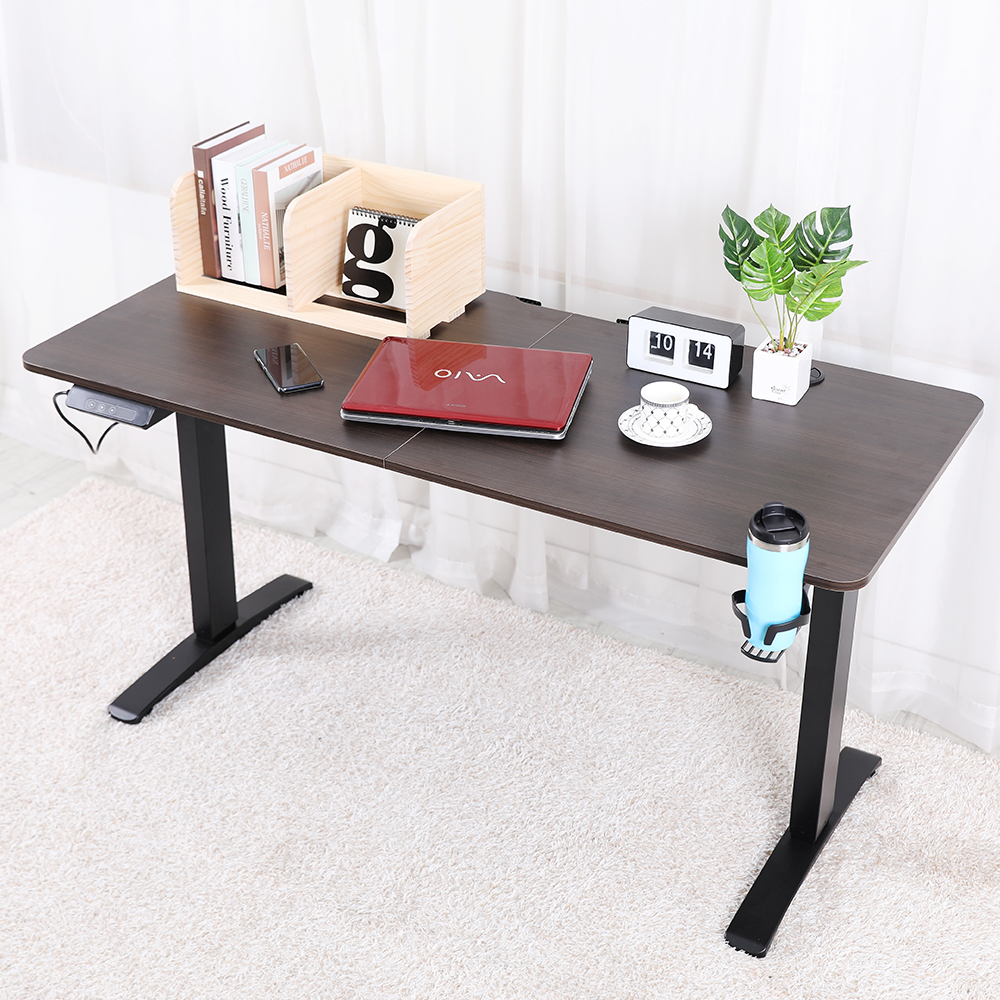 21세기트랜드 프리미엄 모션데스크 1416 일자형 1400, 월낫 + 블랙 186,500원