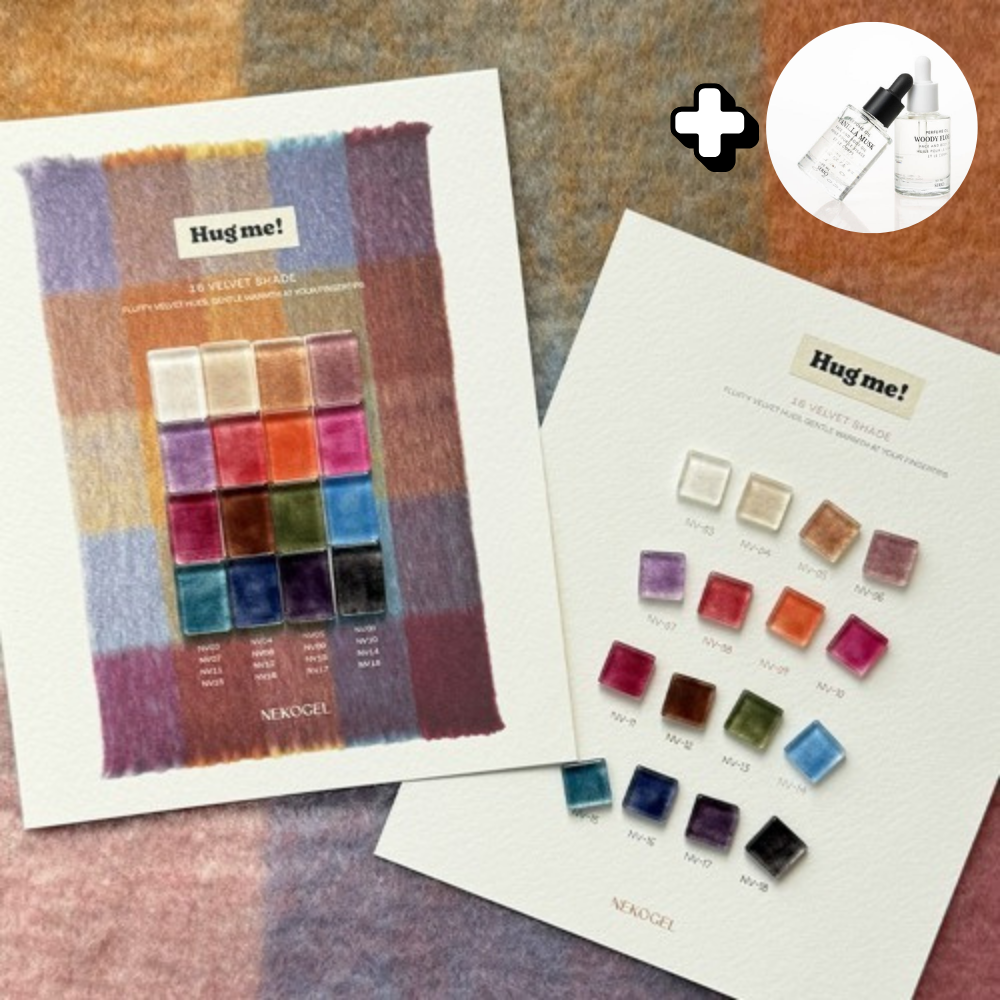 네코젤 허그미 벨벳젤 16종 풀세트 10ml 플러피 벨벳 무드 젤네일+세리오 퍼퓸 오, 1개, 10ml, 단일세트 180,000원