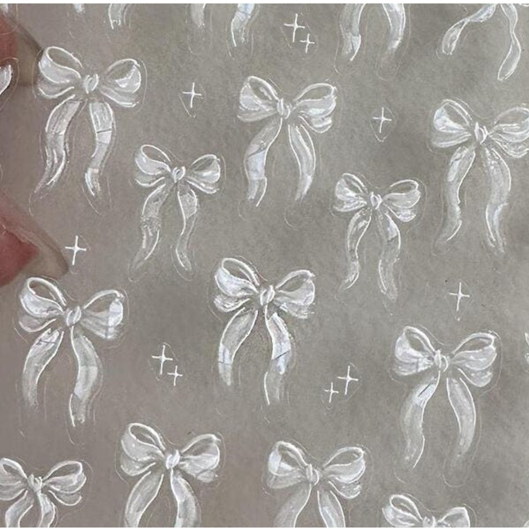 토모니 웨딩리본 네일스티커5011(1개) 4,900원