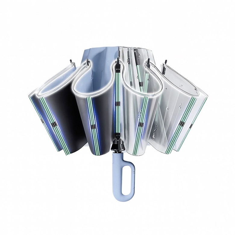 위디키 튼튼한 전자동 3단 우산 양산 전자동 고리형 손잡이 판촉물 3중살 거꾸로 우산 24,900원