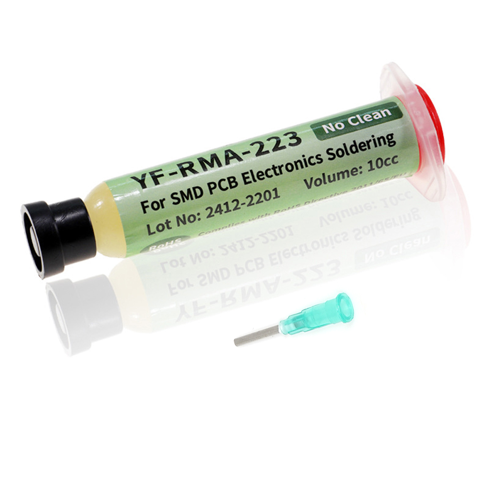 주사기 솔더 플럭스 페이스트 납땜 인두 솔더링, 1개, YF-RMA-223 5,000원