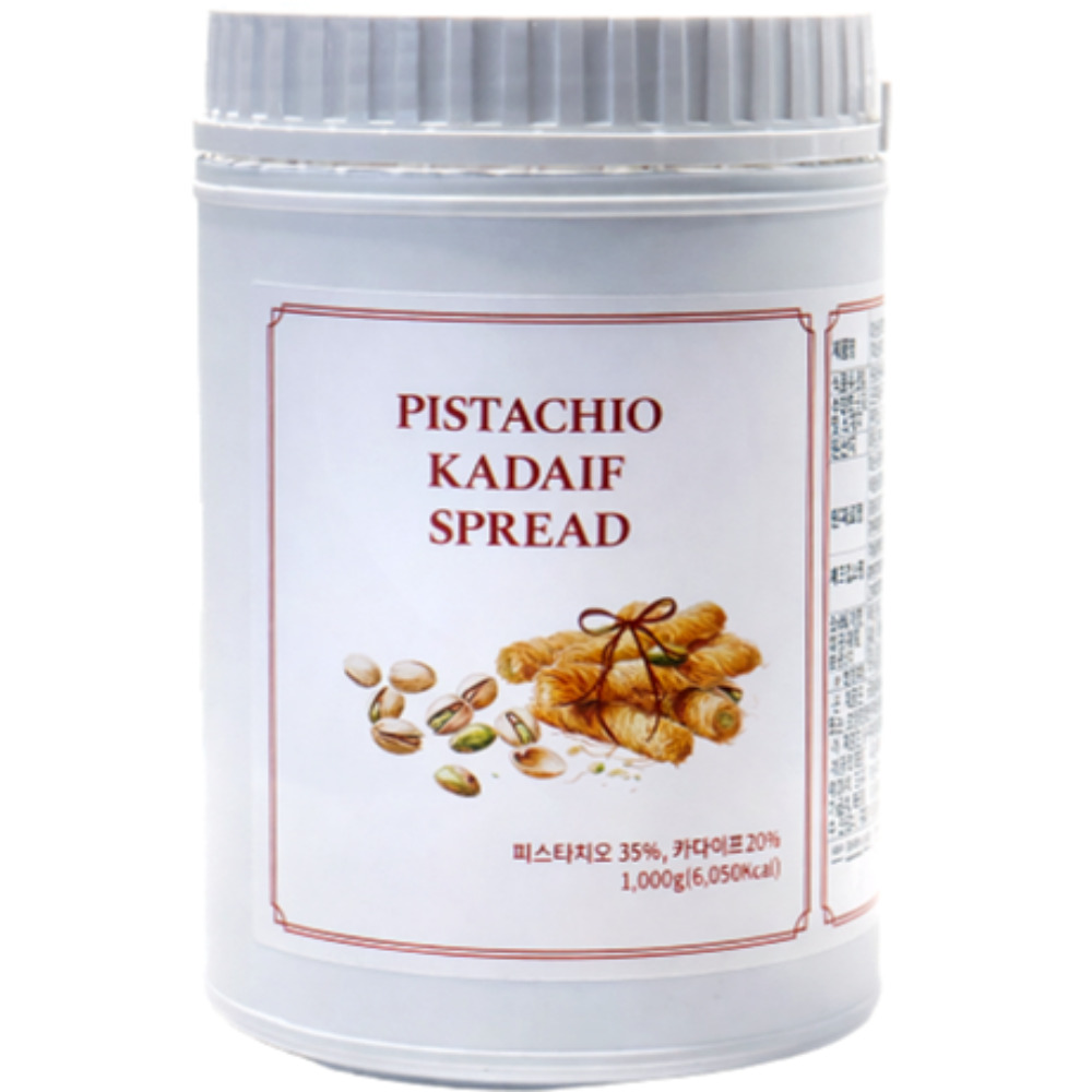피스타치오 카다이프 스프레드 35% 1kg 두바이쫀득쿠키 디저트재료, 1개, 1000g 49,000원