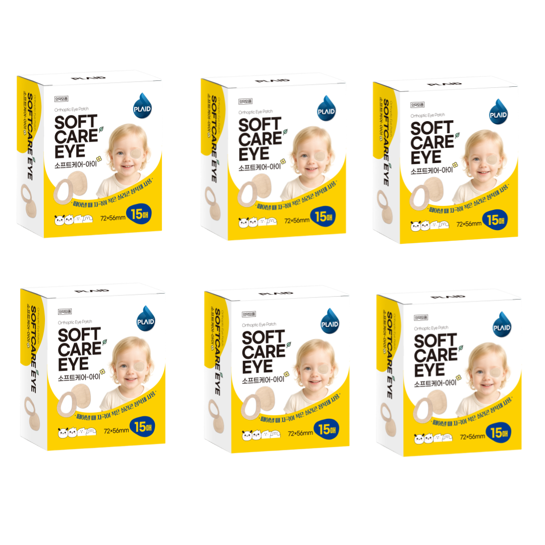 플레이드 소프트케어-아이 15매입 [1개] 저자극 의료용 실리콘 사시교정용 가림 패치 안대 60,490원