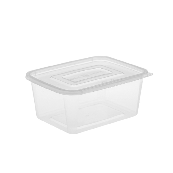 다회용 사각밀폐용기 500ml(133x100xH60mm) / 800set 195,500원