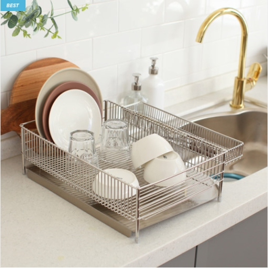 소코데코 올스텐 물빠짐 라바제 식기건조대 그릇정리대 1단 39,900원