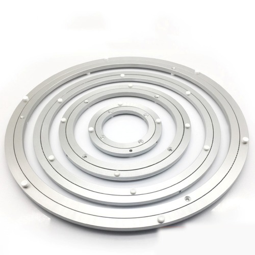 원형 중식당 360도 레일 턴 테이블 식탁 TV판 전시 알루미늄 회전판 받침대, 1개 37,400원