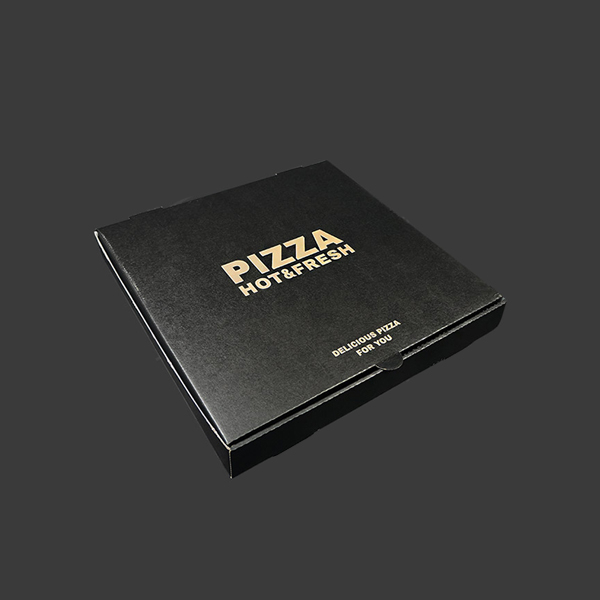 [박스] HC 12인치 사각 크라프트 블랙 합지 피자박스 53,200원