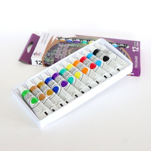 아크릴물감 석고방향제 채색 12종 컬러 세트 5,800원