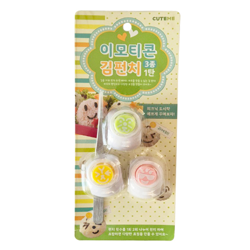 큐트미 이모티콘 3종 김펀치1탄 + 데코 정밀 핀셋 세트 MP376 10,300원