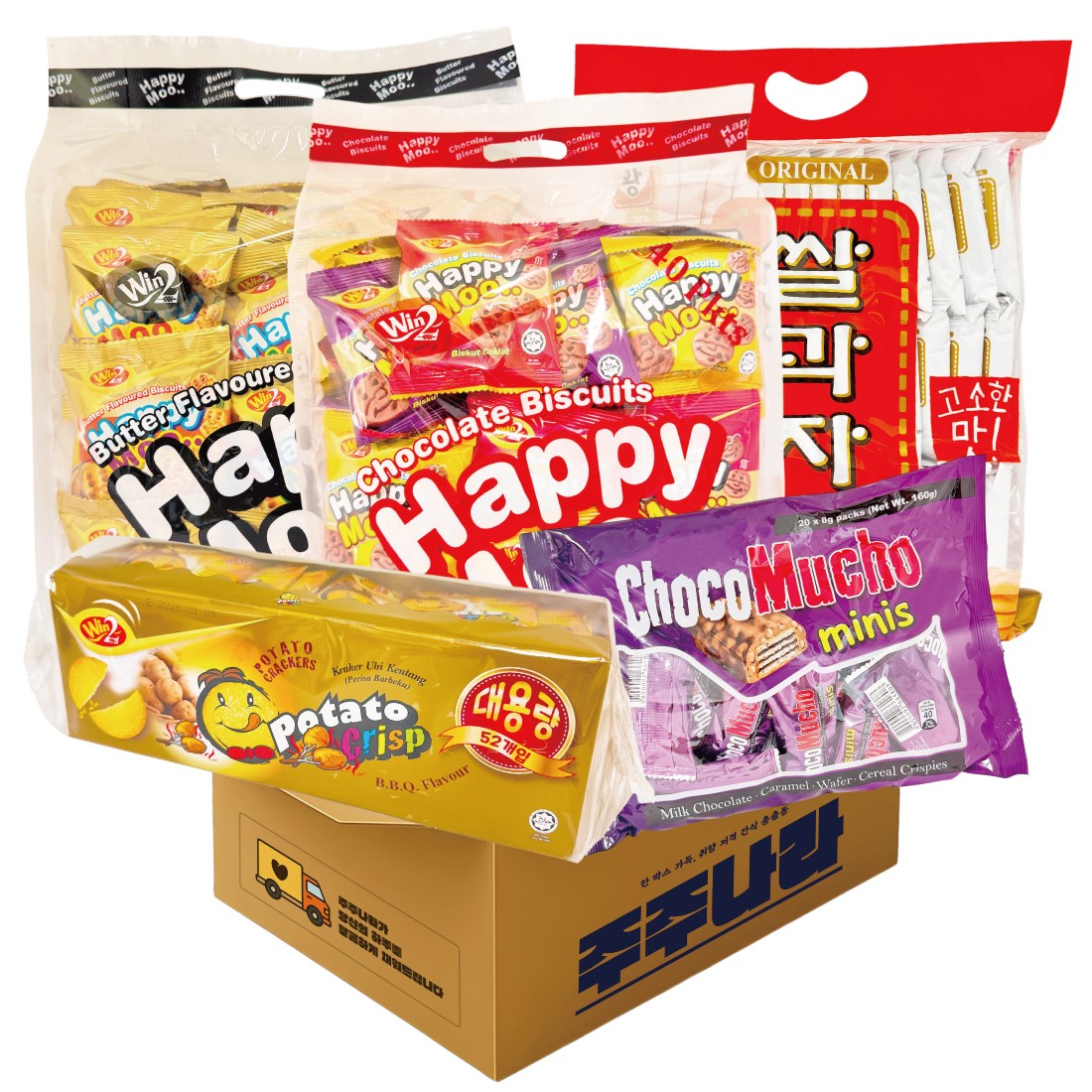 주주나라 대용량 간식 세트 사무실 탕비실 벌크 과자 간식박스 32,900원