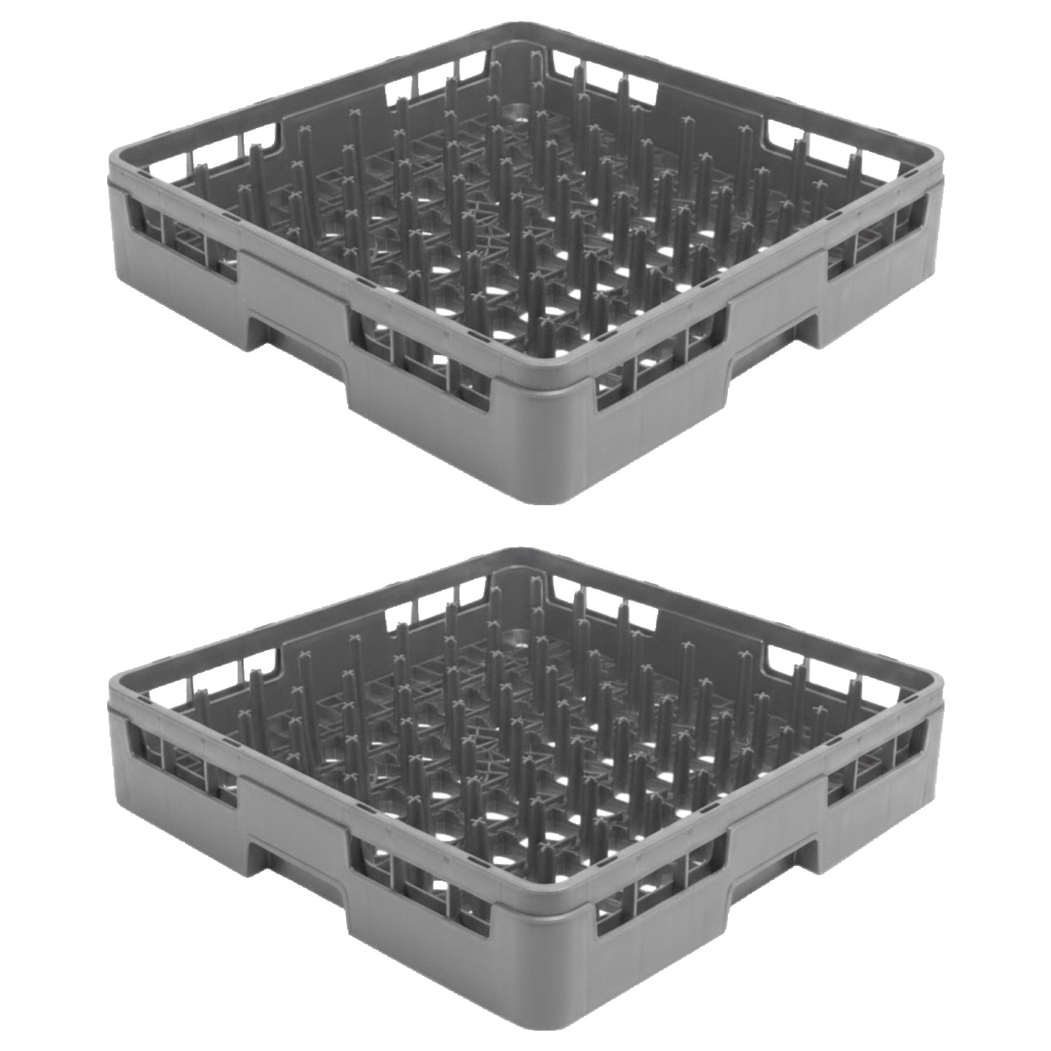 리빙메이트 업소용 식기세척기 64핀랙 바구니, 1단, 그레이, 2개 25,720원