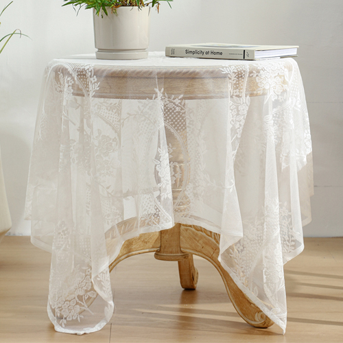 GUNU 감성 인테리어 레이스 협탁 테이블보, 타입A, 1개, 90 x 90 cm 6,680원