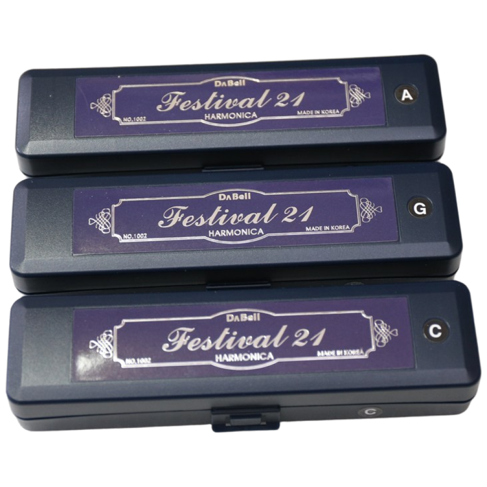 다벨 하모니카 페스티벌1002 트레몰로 21홀 국산 다른메이커 하모니카보다 소리좋음, Bm, 1개 80,000원