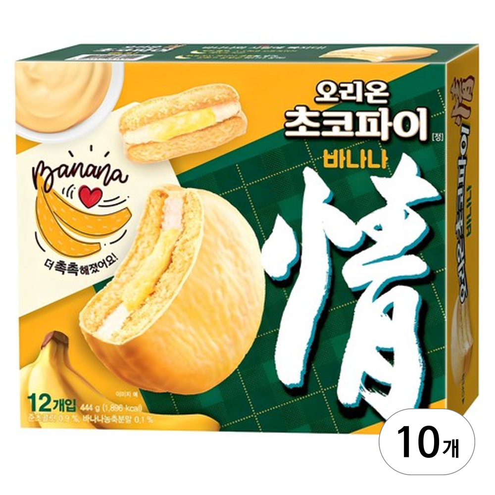 오리온초코파이 바나나 444g 71,660원