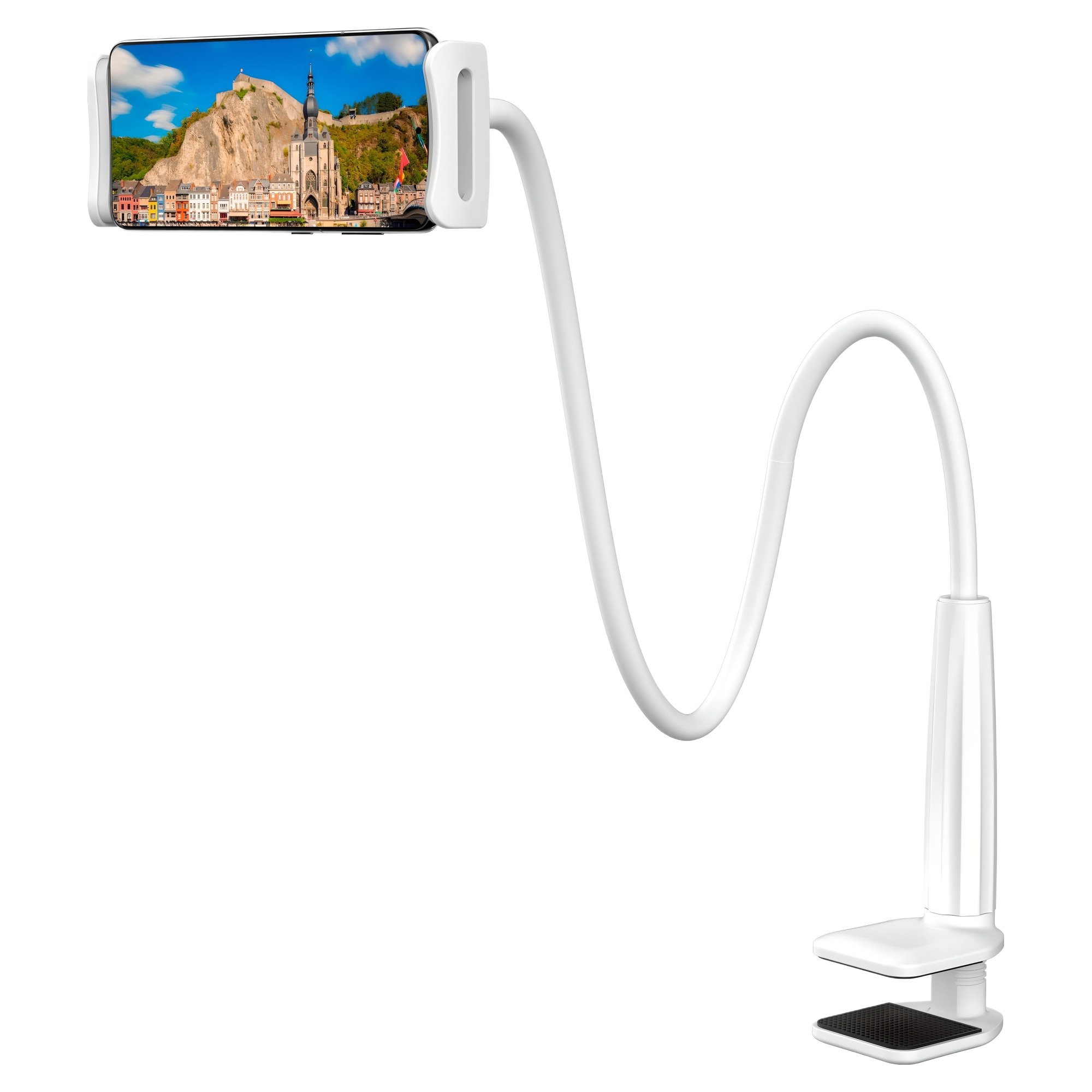 누아트 태블릿 스마트폰 침대 자바라 거치대 9,900원