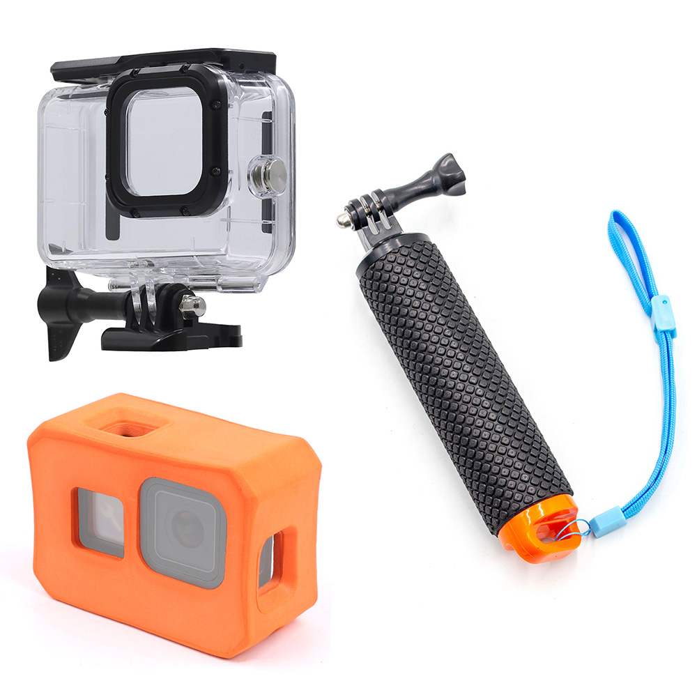 오토케 고프로 13 12 11 10 9 워터 패키지 방수 하우징 플로티 커버 플로팅 그립 3종 세트 부력봉 셀카포드 수영, 1개, GA64+GA57+GA66 34,000원