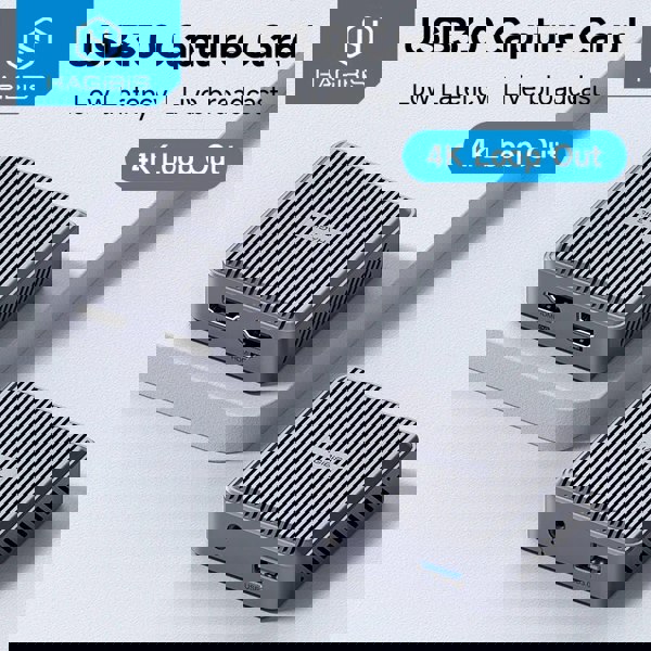 Hagibis 4K HDMI 호환 비디오 캡처 카드 게임 녹화용 루프 아웃 PS45 스위치용 라이브 스트리밍 1080P Grabber MS2131 35,810원