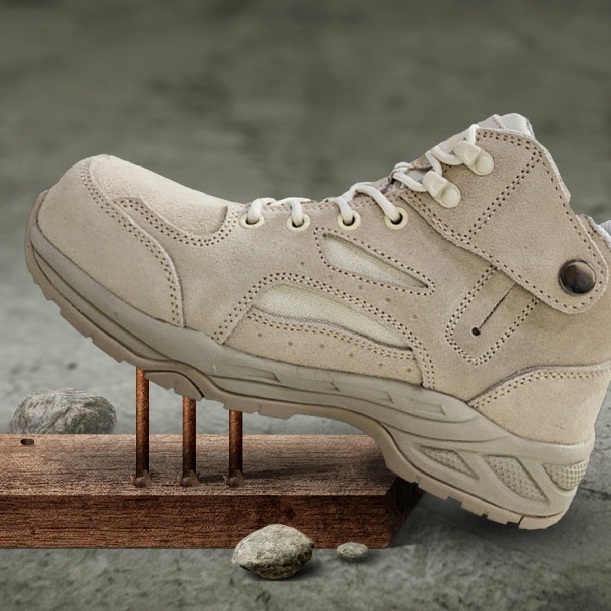 워크투제트 KCS인증 발편한 남자 여성 와이드핏 측면지퍼 5인치 안전화 49,800원