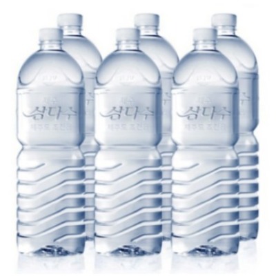 먹는샘물 제주 삼다수 그린 무라벨 2L x 6개입 제주생수 11,500원