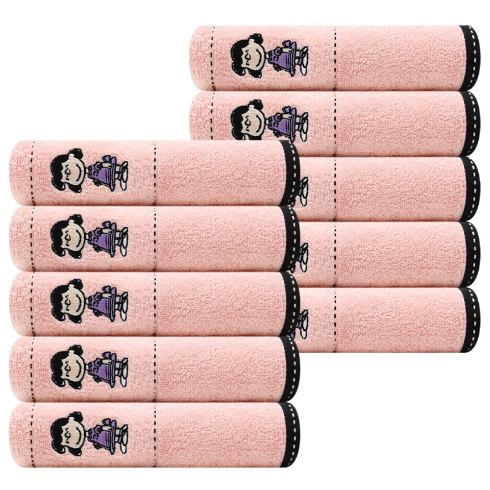 송월타월 스누피 프렌즈 140g 세면타월, 분홍, 10개 57,700원